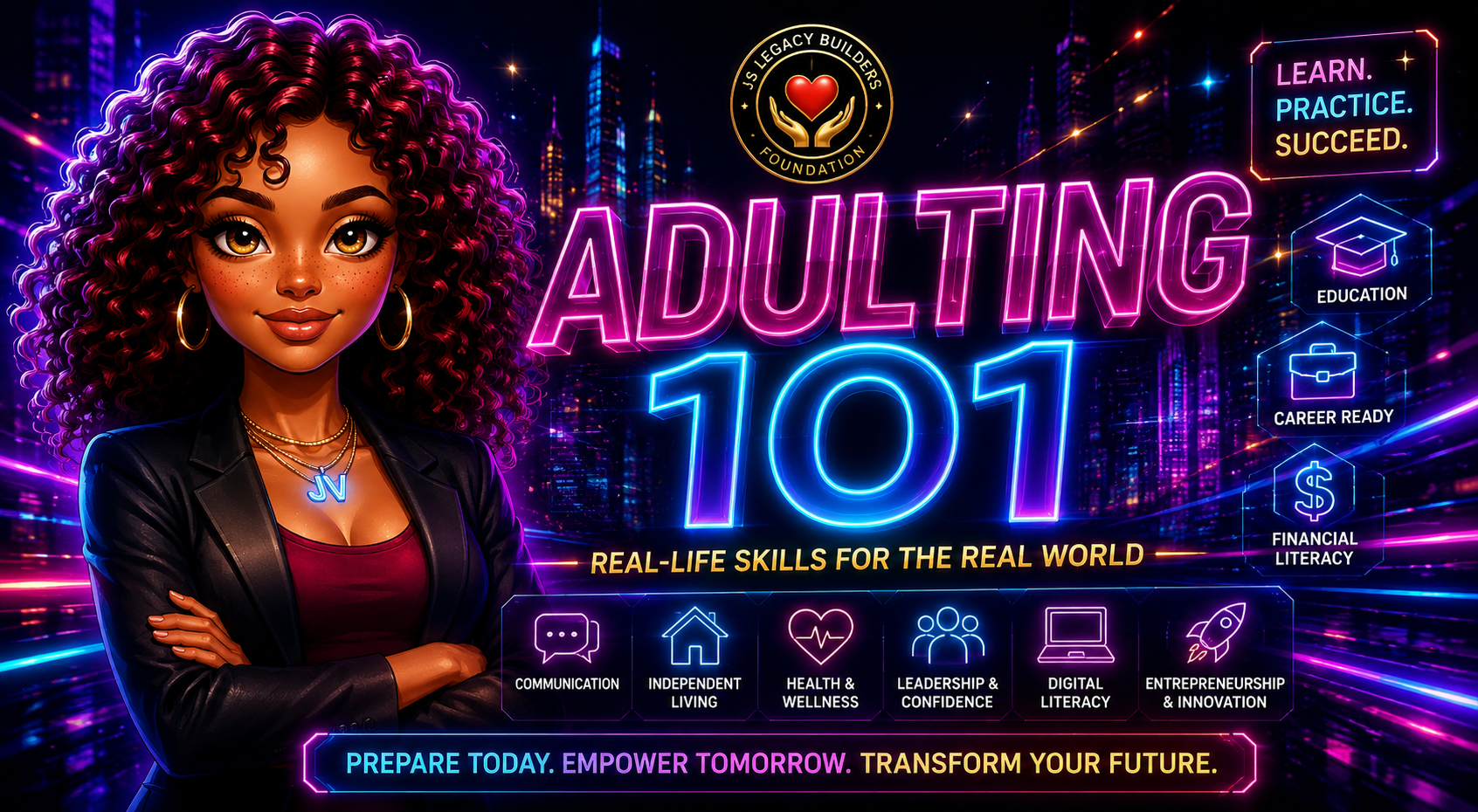 Adulting 101 with Coach Jani Vegas — Real-Life Skills for the Real World